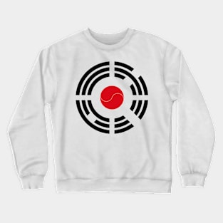 Korean Japanese Multinational Patriot Flag Series Crewneck Sweatshirt